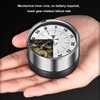 Visual Timer Multifunctional Retro Round Mechanical Visual Timer for Kitchen