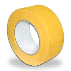 Cannon Sports Floor Marking Tape for Gymnastics, Grappling, Wrestling and Fitness Training (2 inch, Yellow)