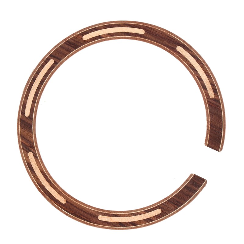 Guitar Soundhole Decal SelfAdhesive Ring Sticker Decoration Accessories Maple Rosewood