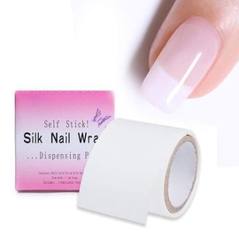 Silk Nail Wraps Reinforced Repair Bandage Tape UV Gel Reel Art Extension Fiber Glass Easy Trimmable for Mani Tools Accessories, 1pc / 실크 네일 랩 강화 수리 붕대 테이프 UV 젤 릴 아트 익스텐션 섬유 유리 매니 도구 액세서리를 위한 간편한 트리머블, 1개