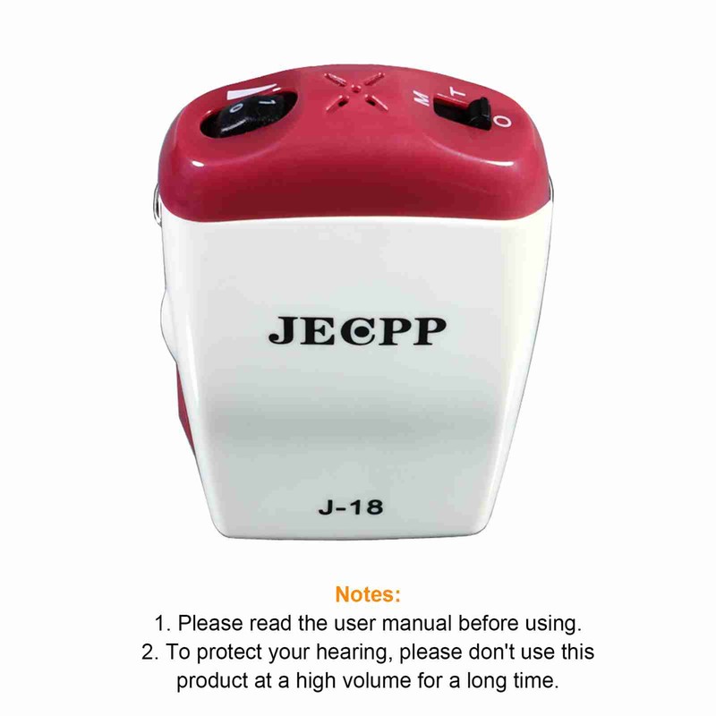 Sound Amplifier 7 Adjustable Volume Levels Battery Powered Sound Amplifier