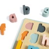 Bigjigs Toys - FSC Certified Wooden Alphabet Puzzle (Lowercase Letters)
