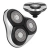 Replacement Electric Shaving Head 360° Floating Double Shaving Rings Head