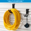 PYBTOOL 16 Pack Slatwall Hooks, Slatwall Accessories for Garage Storage,