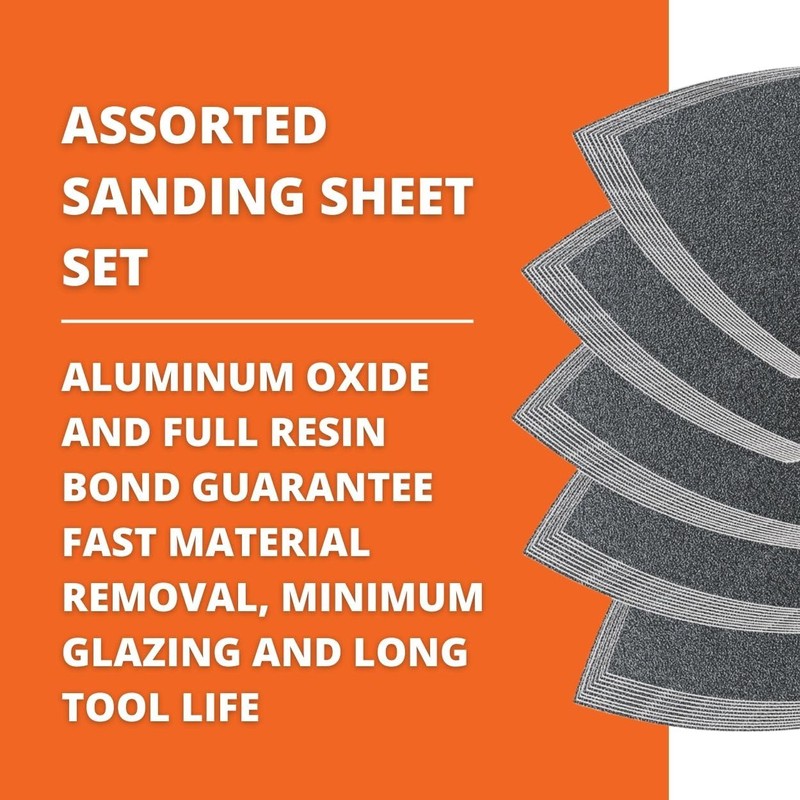 FEIN 63717082033 Sanding Sheet Set, Multi-Colour Small