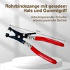 Hose Clamp Pliers Clamp Tool with Rotating Flat Band for