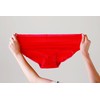 Selvan Red Deep Lace Shorts Set of 2 LL
