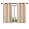Hiasan Blackout Curtains 2 Panels for Bedroom, Thermal Insulated Noise