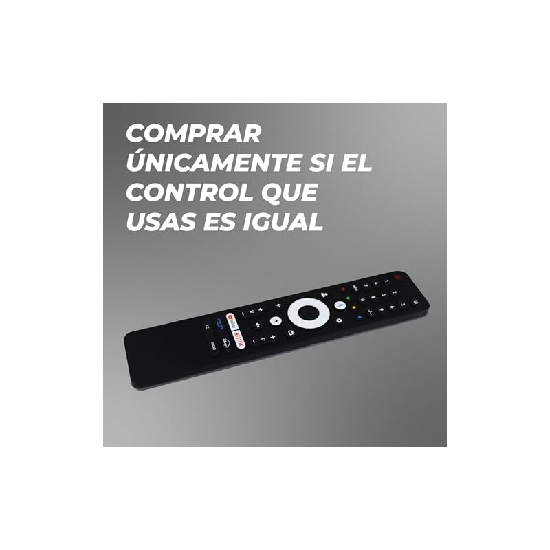 CONTROL EXPERT Control Remoto Compatible con Sansui Smart TV 4K