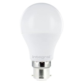 Integral LED Classic Globe Frosted (GLS) 9.5W (60W) 5000K 806lm B22 Non-Dimmable Frosted Lamp