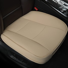 EDEALYN 1 Pack Luxury Automotive Seat Cover Water Proof PU Leather Front Car Seat Cover Protectors Seat Cover Universal Fit 95% Vehicles