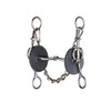 Pros Choice Elevation Gag Snaffle Bit Silver