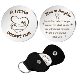 Mothers Day Gifts For Mum And Daughter Gifts From Mum Mother And Daughter Keyring Pocket Hug Mothers Day Gifts From Daughter Mother's Day Presents