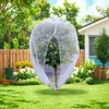 Garden Mesh Netting with Drawstring, Plant Covers Netting for Garden