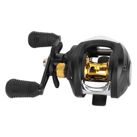 Baitcasting Reel Fishing Reel 8 kg Max Drag 17 1 Ball Bearing 7.2:1 Gear Ratio Fishing Reels, Lightweight Bait Finesse System Freshwater Saltwater Casting Reel (Left)