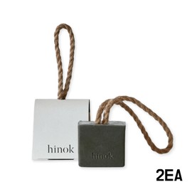 Heenok Handmade Soap Cypress Moisturizing Face Body All-in-One Soap 90g 2pcs / 희녹 수제 비누 편백 보습 페이스 바디 올인원 비누 90g 2개