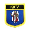 Kyiv Kiev Ukraine City Ukranian Flag Iron On Embroidered Fabric