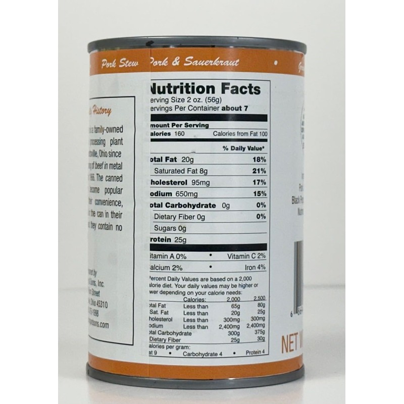 Werling All Natural Pork Sausage – 14.5 oz Long Term