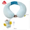 Fehn Neck Support Bat Neck Pillow with Small Rattle Bat