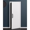 funifiti 2 Pack Modern Cabinet Door Pulls with Backplate Black