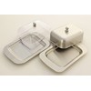 Zoie + Chloe Stainless Steel Butter Dish with Easy to