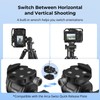 SmallRig CH3 Cabezal de video, cabezal de inclinación para trípode
