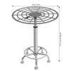 CUBELLIN Lifting Spray Painting Table 23.6-31.5" Height Adjustable Rotating Paint