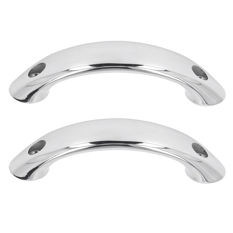 2Pcs Boat Grab Handle Marine Hand Rail 165mm 316 Stainless