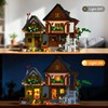 BNG Medieval Cabin Building Set, House Building Block Set with