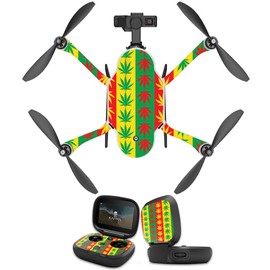 MightySkins Skin Compatible with GoPro Karma Drone Headphones wrap Cover Sticker Skins Mary Jane