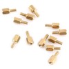 360Pcs M2.5 Standoff Kit Latón, Separador Separador PCB macho-hembra de