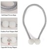 Oenothera 8 Pieces Magnetic Tie Backs for Curtains, Tie Backs