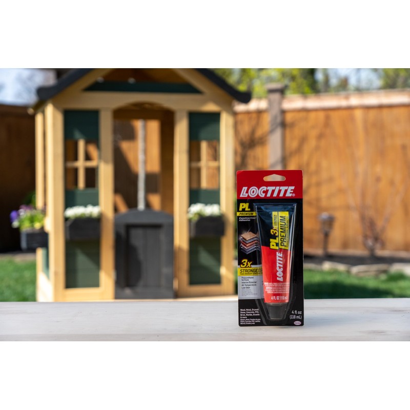 Loctite PL Premium Polyurethane Construction Adhesive, 4 fl oz Squeeze