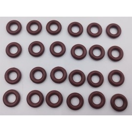 Compass-Yang 335362 0335362 Outboard Carburetor/Manifold O-Ring Seals Compatible with Johnson Evinrude OMC 90-175hp 60 Degree carbureted Motors (24)