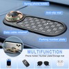 LivTee Multifunction Car Anti-Slip Mat, 360° Rotatable Multifunctional Car Dashboard