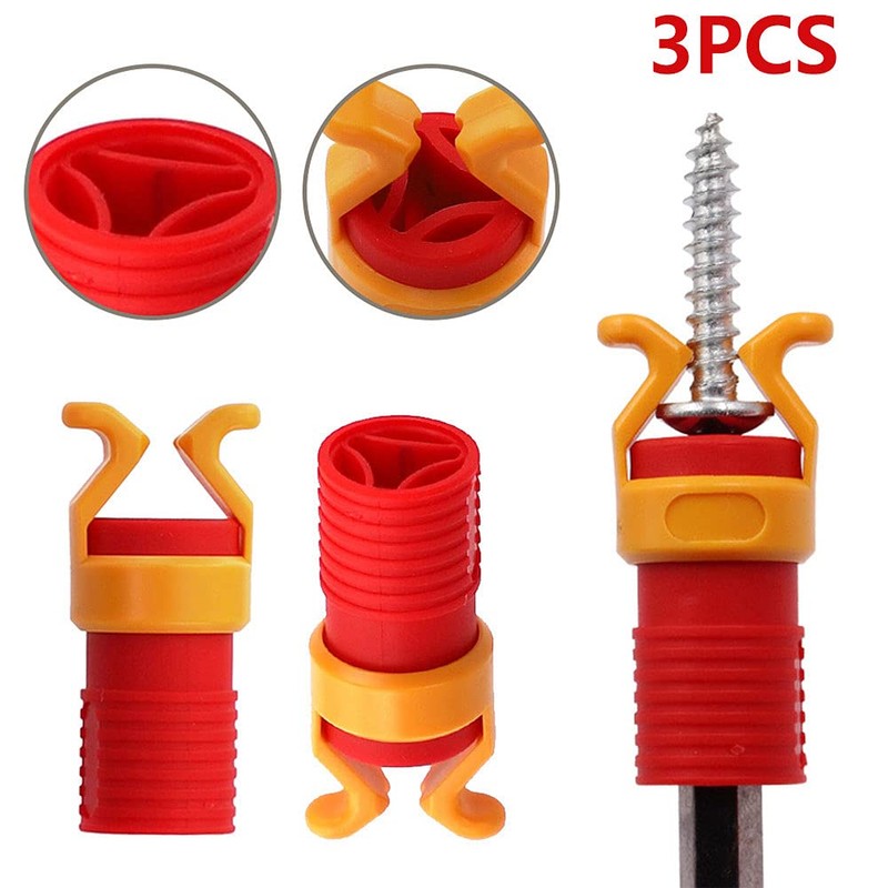 3Pcs Universal Screw Fixing Set Clamper Screw Holder for 6-8