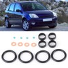 Terisass Fuel Injector Seal Kit Rubber Washer O-Ring Injector Seal