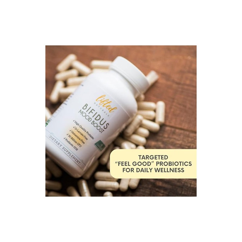 Probiotic - Histamine-Free D-Lactate Free - Probiotics for Mood with