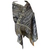 Jacquard Triplelayer Pashmina Shawl Wrap Stole Scarf (BU)