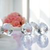 LOULIQIGIFT 40mm Clear Crystal Ball 2025 Hanging Crystals Prisms Pendants
