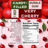 Very Cherry Dubble Bubble Gumballs | Candy Filled Bubble Gum