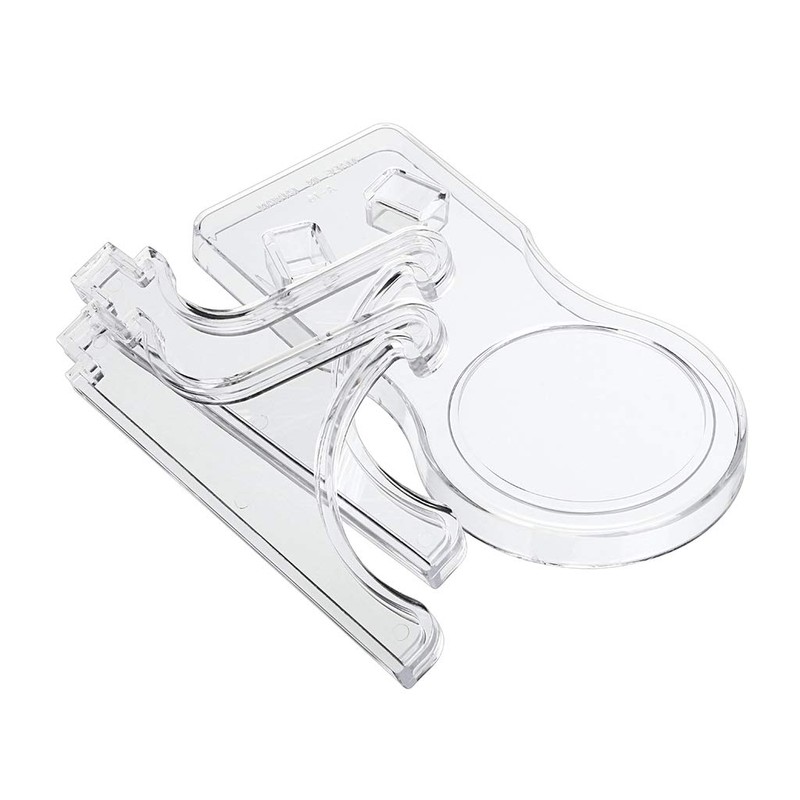 Hipiwe Acrylic Tea Cup Saucer Display Stands Clear Dinnerware Display