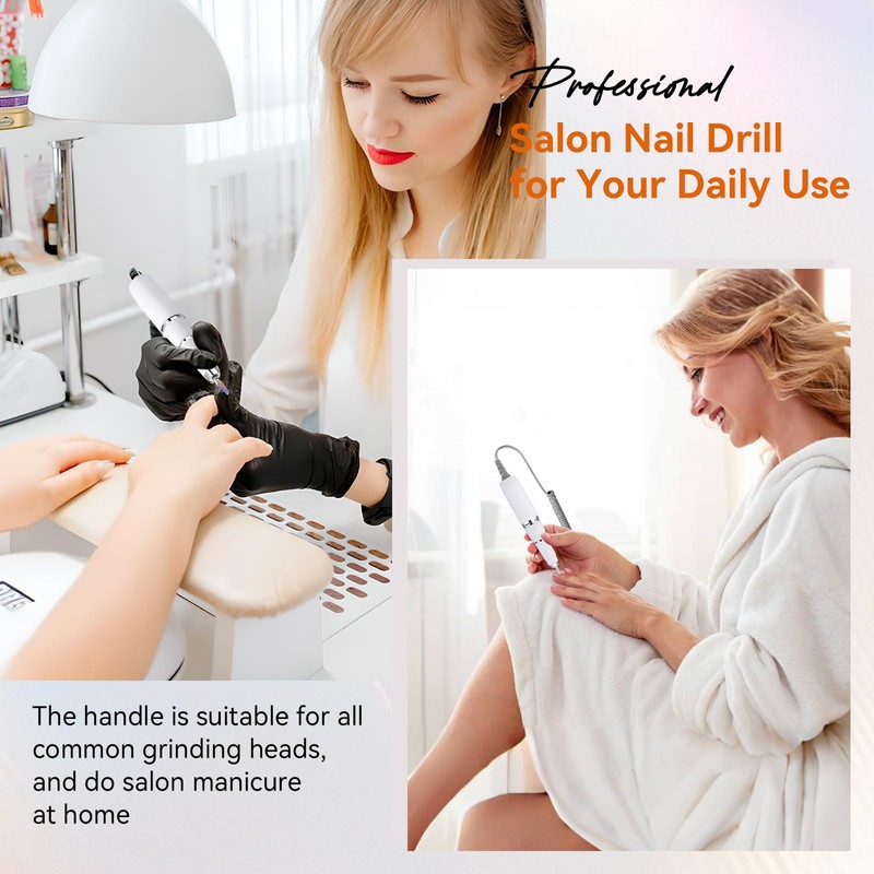 MAKARTT 30000RPM Electric Handpiece for Up200 Nail Drill Machine Professional