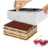 NewlineNY Stainless Steel 3 Sizes Rectangular Molding Forming Layering Cake