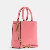 COACH LEATHER MINI PEPPER PINK TAFFY DETACHABLE STRAP FOR CROSSBODY