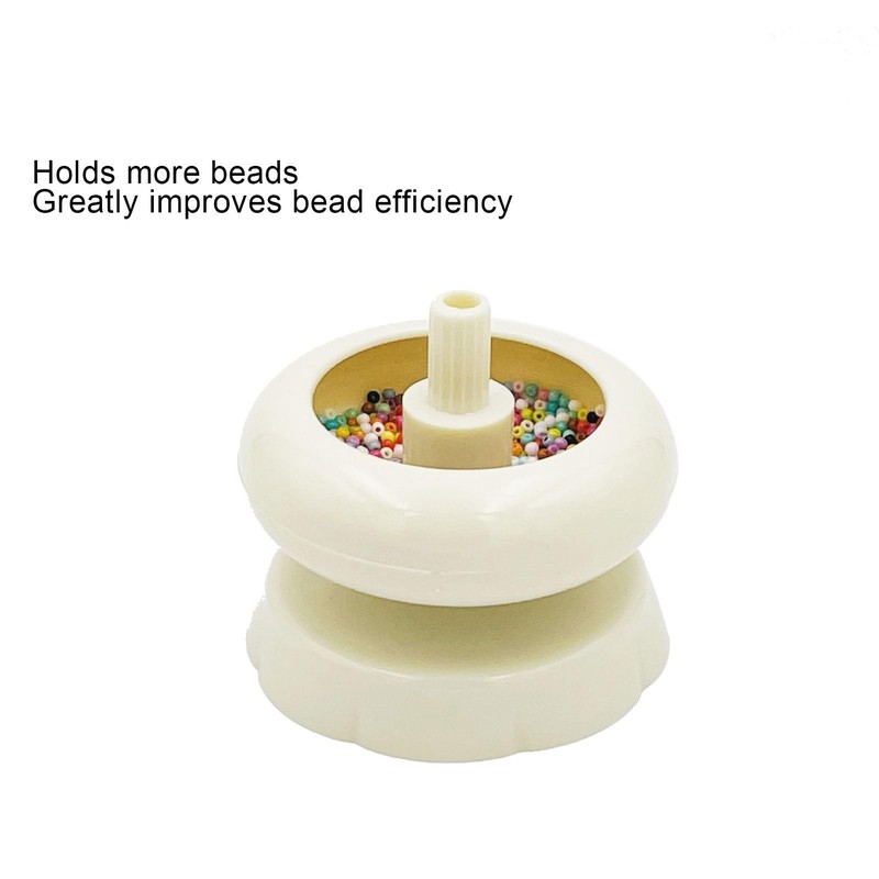 Beadalon Mini Bead Spinner Bowl, Fácil Encordado de Cuentas, Fabricación