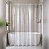 Clear PEVA Shower Curtain Liner for Bathroom – Waterproof Design