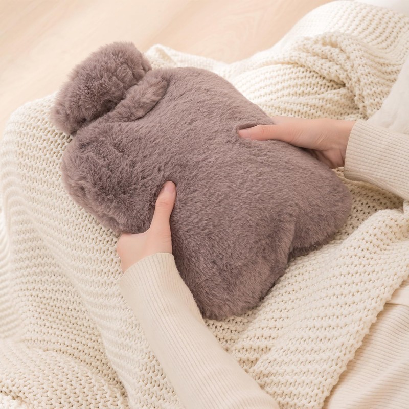 Hot Water Bottle with Cover Hot Water Bag Multi-Use Hot