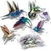Imaggge.com - 12 x Birds - Repositionable Electrostatic Stickers -