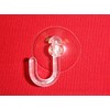 gartenmoebel-einkauf 20 x Suction Cups with Hooks, 35 mm, Transparent,